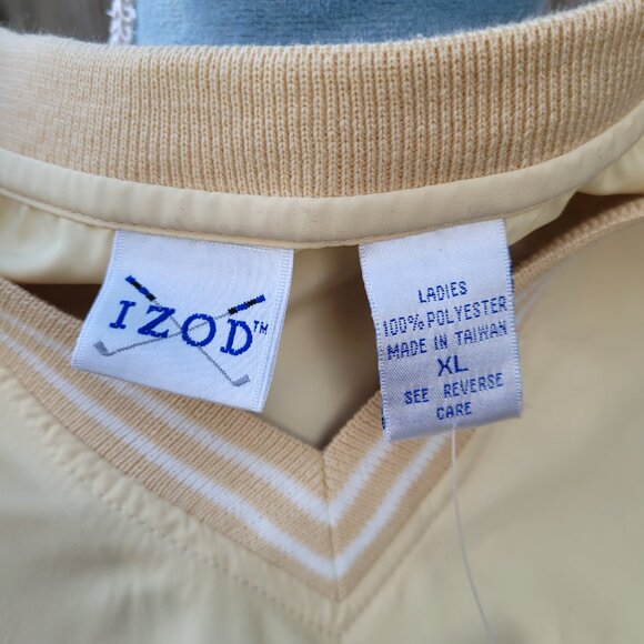 Vintage NWT IZOD Golf Wind protector Stain Resistant Teflon Fabric long sleeve - Picture 8 of 8
